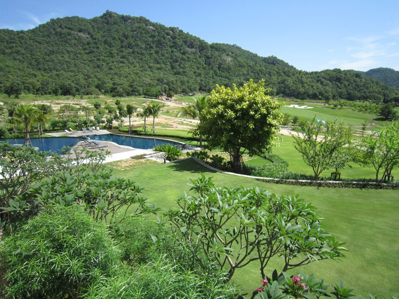 Uima-allasalue huoneisto Black Mountain Golf Hua Hin Thaimaa